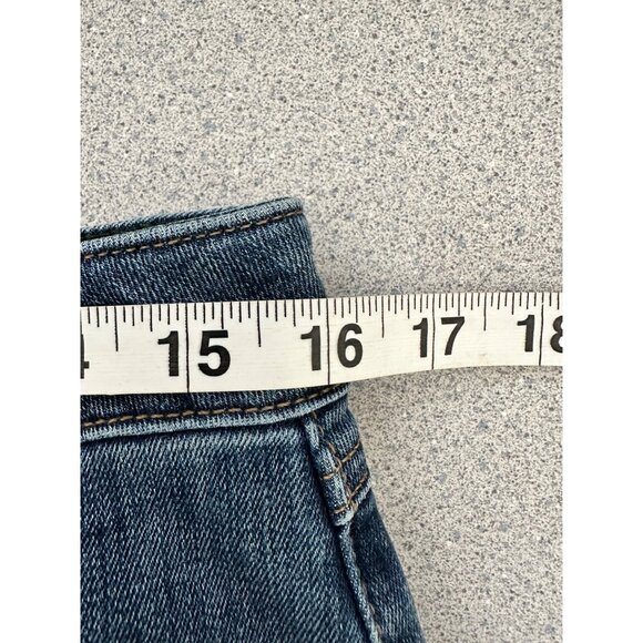 LL Bean BeanFlex Jeans Women 12 M/T Bootcut Leg Favorite Fit High Rise - Picture 10 of 12